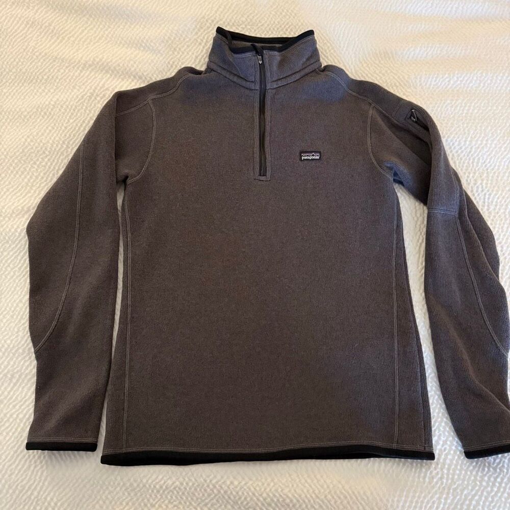 Patagonia | Quarter Zip Pullover | Women’s Charcoal Grey| Size Medium